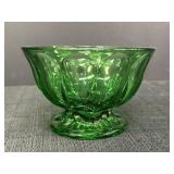 Emerald Green Glass 6' Candy Dish