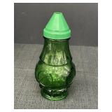 7.25' Emerald Green Glass Shaker Bottle