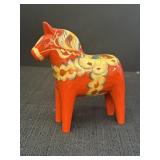 6.5' Dala Horse Nils Olsson Swedish Wood Carving