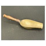 10' Brass Grain Scoop