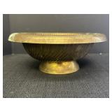 10' Brass Pedestal Bowl