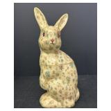 11' Floral Pattern Fabric Bunny