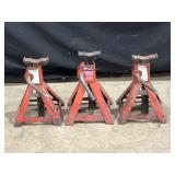 3- 3 Ton Jack Stands