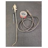 air sprayer, tire gauge, vacuum & fuel pump tester
