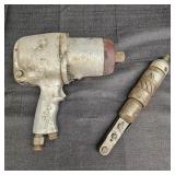 VTG Pneumatic Impact Wrench & Keller Rotary Tool