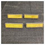 (4) Sakae RR-4002 Pedal Reflectors