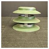 vtg metal Landscape Light Fixture