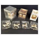 Hallmark ball ornaments & carousel horse
