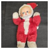 1950s Knickerbocker Baby Santa Plush Xmas Toy