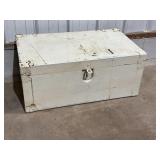 Antique Wooden trunk, 30 x 17 x 13in H.,
