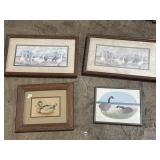 Variety of frames duck pictures