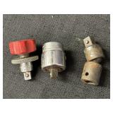 3 socket wrench adapters, 3/8in Mac XRS 1 & OTC,