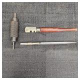 Glass Cutter, Giken Drafting Scribe, & Awl