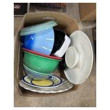 Serving bowl & trays