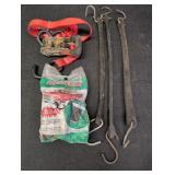 Ratchet strap, rubber tarp straps, redi-tie truck