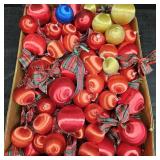 Vintage Satin Christmas Ornaments