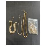 Pearl Like Necklaces & Pieces