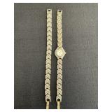 Gold & Silver Tone Japan Quartz Movt Watch &