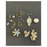 Clip On & Post Earring Pieces
