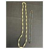 2 Beaded Necklaces