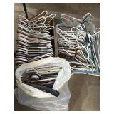 Variety of plastic hangers