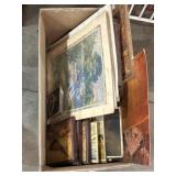 Variety sized paintings