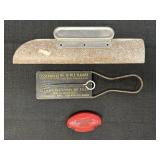 Johnson Skate Sharpener, Coltonï¿½s File Cleaner, &