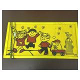 Lighted Nita painted board childrenï¿½s scene