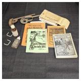 Vintage Trapping & Woodcraft Materials