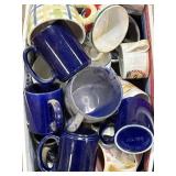 Vtg Glass Mugs