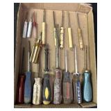 Variety of small adv. screwdrivers & specialty