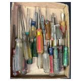 Variety of sizes Phillips & flathead screwdrivers
