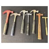 7 small hammers, gold is a multi-tool