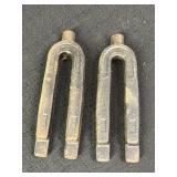 2 Samsons Grip No. 66 U-Strap Clamps