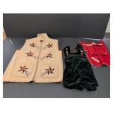 Velvet German-style toddler Lederhosen romper
