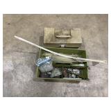 Plastic Toolbox, Cable Ties, Plastic Staples