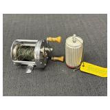 South Bend No. 400 fishing reel & fishing