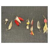 Variety of 7 fishing lures