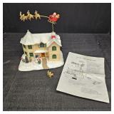 'Up On The House Top' Animated Village House