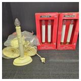 (8) Electric Candle Lamps