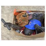 Basketball Hoop, Bicycle Seat & Tire, Pump,