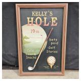 Kelley's 19th Hole Golf 3-D Wall Decor