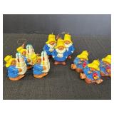 9 - 1978 Eden Toys Paddington Bear ornaments,