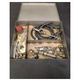 Misc hose fittings, hoses, glass fuel dispenser