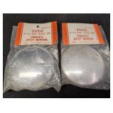 3-3/4' stic on convex spot mirrors