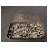 Lg variety of springs in metal can