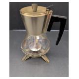 Vtg Douglas flame proof Coffee Carafe w/ Tea