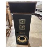 Fisher STV-862 floor speaker & RDI speaker
