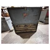 Vtg HUOT Machinist Tool chest