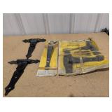 Stanley ornamental tee hinges, gate pull